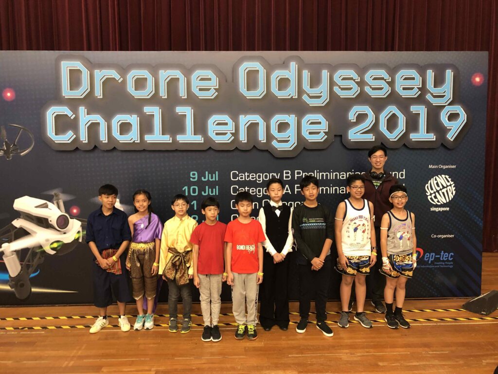 drone odyssey challenge 2019 team from Thailand